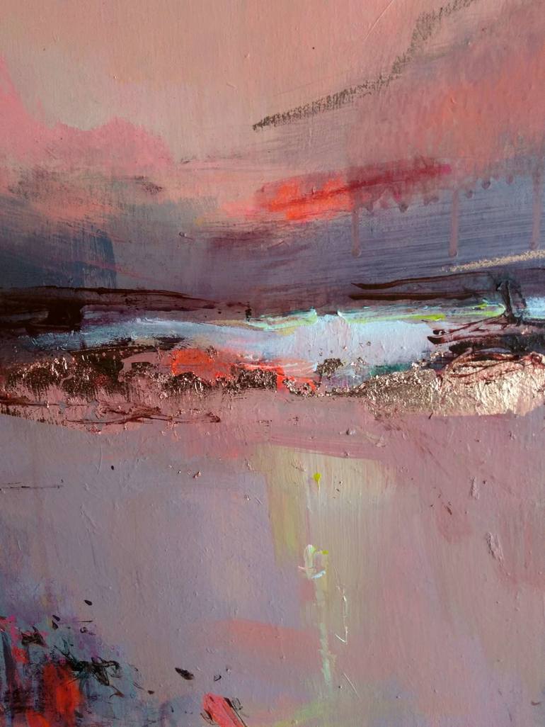 Original Abstract Landscape Painting by Magdalena Morey