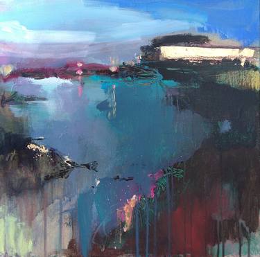 Print of Abstract Landscape Paintings by Magdalena Morey