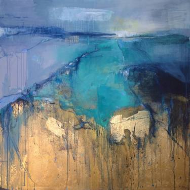 Print of Abstract Landscape Paintings by Magdalena Morey