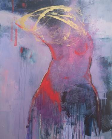 Print of Abstract Women Paintings by Magdalena Morey