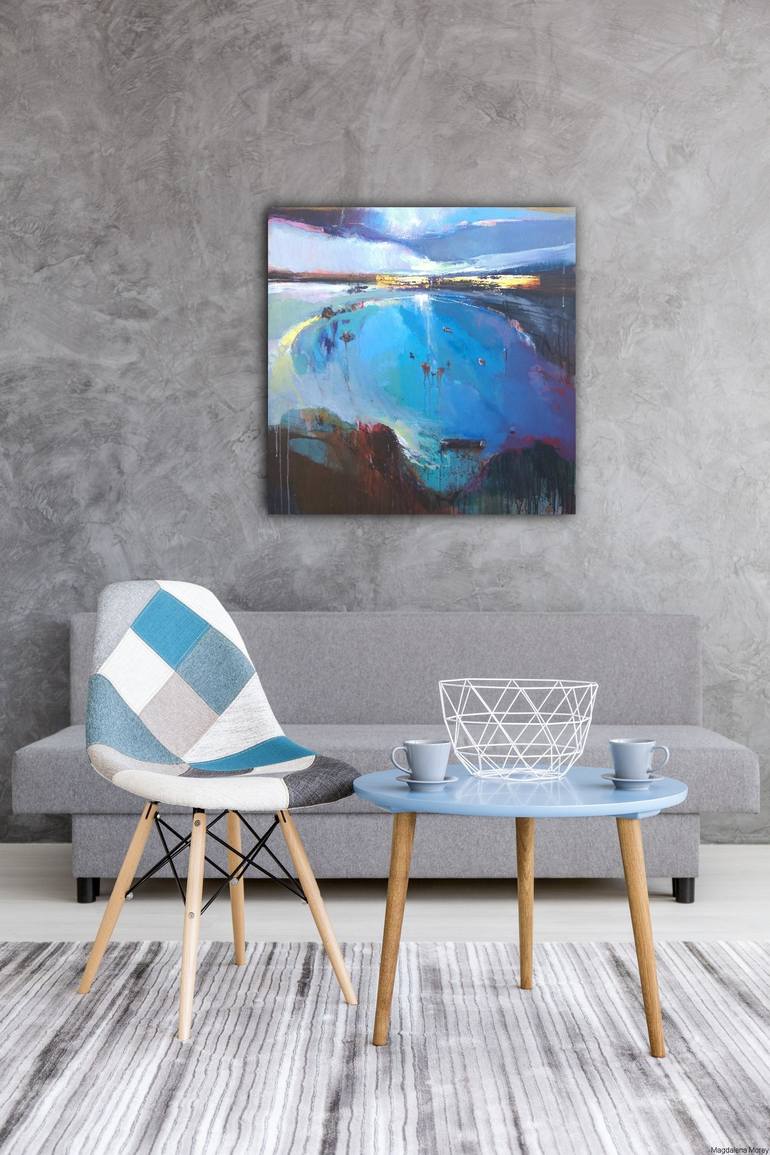 Original Seascape Painting by Magdalena Morey