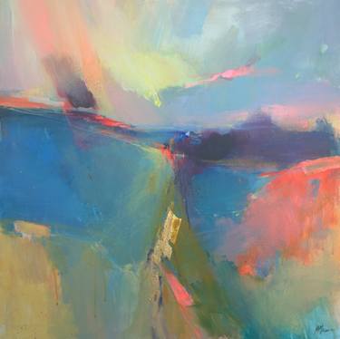 Print of Abstract Landscape Paintings by Magdalena Morey