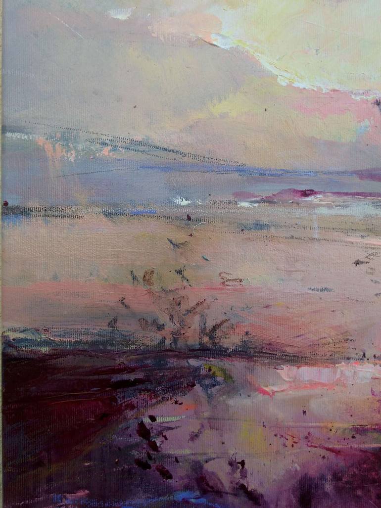 Original Abstract Seascape Painting by Magdalena Morey