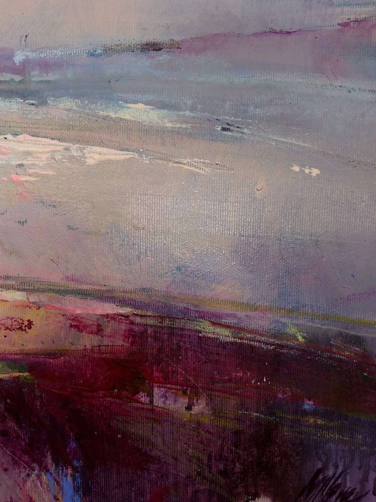 Original Abstract Seascape Painting by Magdalena Morey