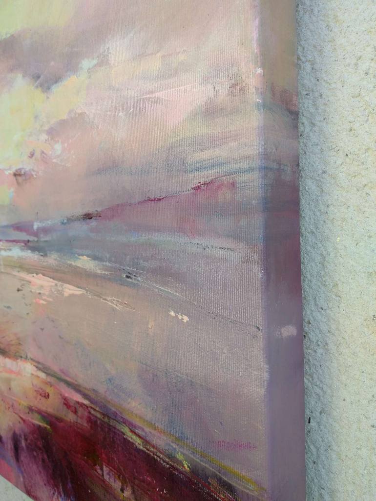 Original Abstract Seascape Painting by Magdalena Morey