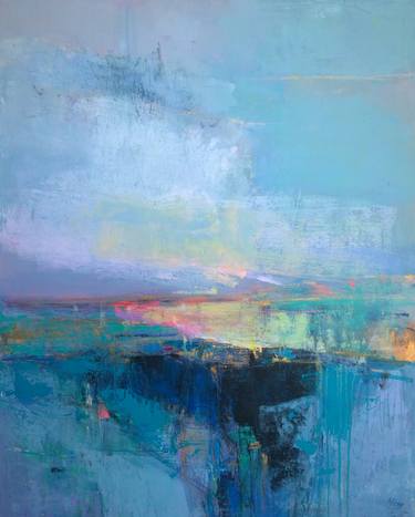 Print of Abstract Landscape Paintings by Magdalena Morey