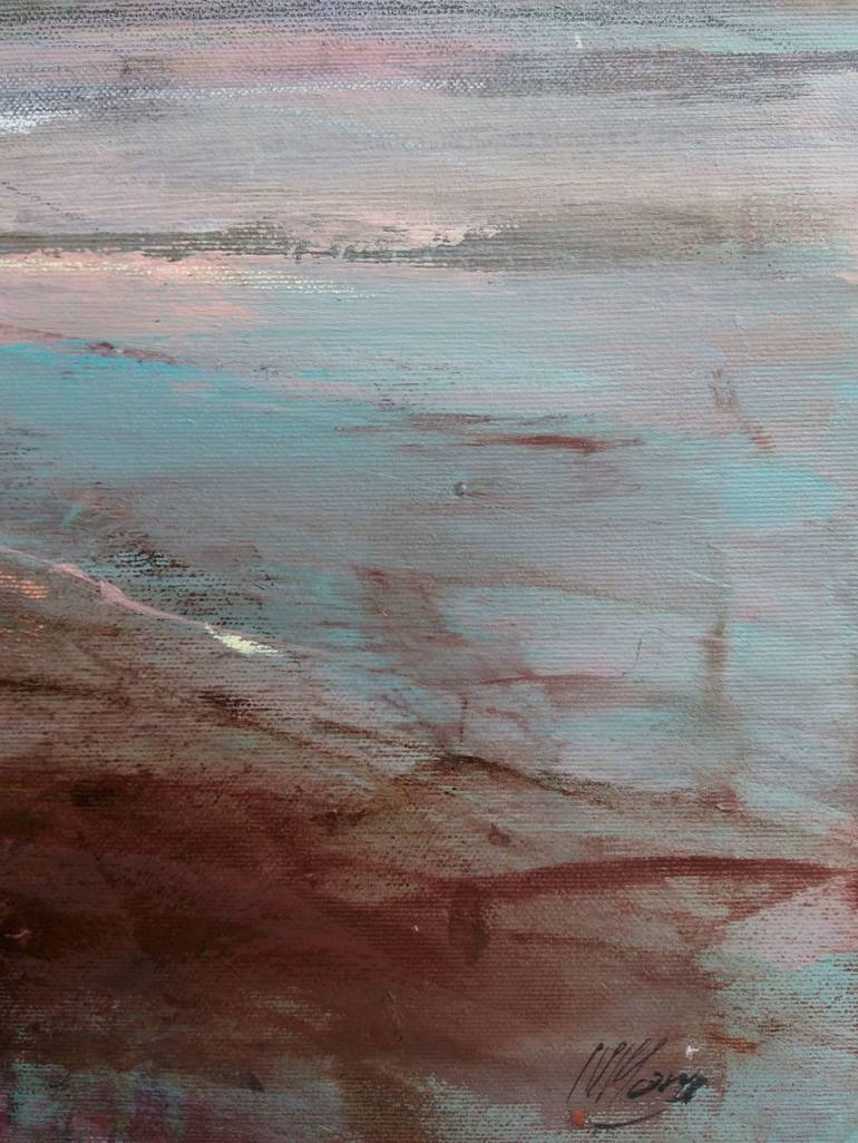 Original Abstract Seascape Painting by Magdalena Morey