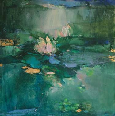 Print of Abstract Water Paintings by Magdalena Morey