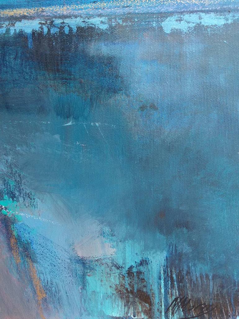 Original Abstract Water Painting by Magdalena Morey