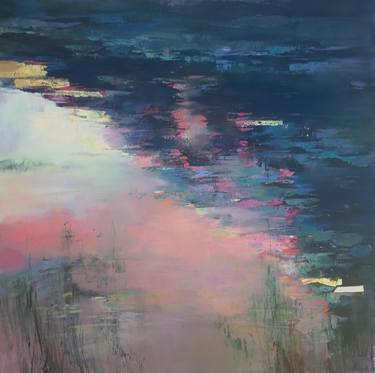 Print of Abstract Water Paintings by Magdalena Morey