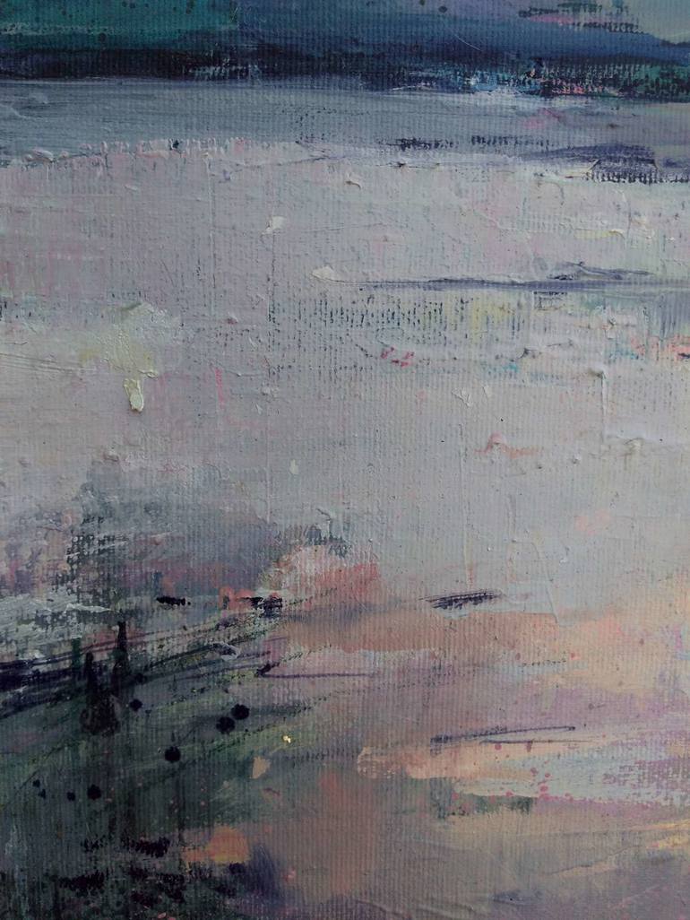 Original Abstract Landscape Painting by Magdalena Morey