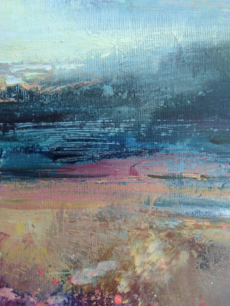 Original Abstract Landscape Painting by Magdalena Morey