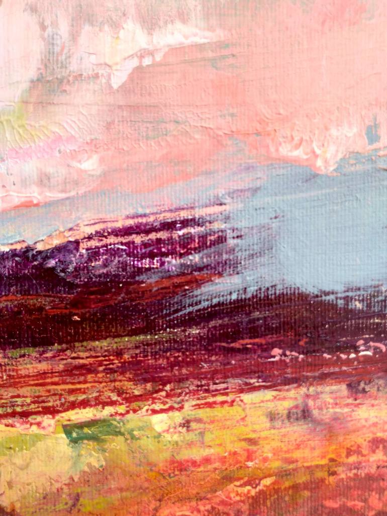 Original Abstract Landscape Painting by Magdalena Morey