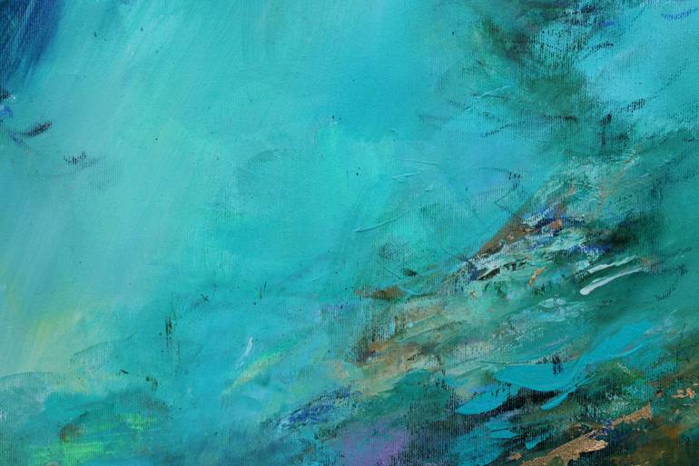 Original Abstract Water Painting by Magdalena Morey