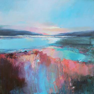 Print of Abstract Landscape Paintings by Magdalena Morey