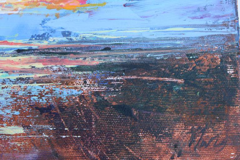 Original Abstract Seascape Painting by Magdalena Morey