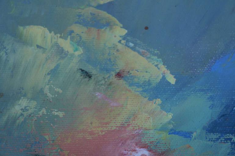 Original Abstract Seascape Painting by Magdalena Morey