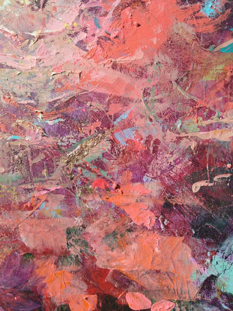 Original Abstract Expressionism Abstract Painting by Magdalena Morey