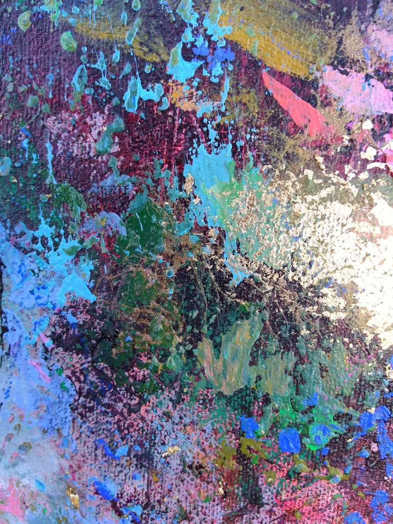 Original Abstract Expressionism Abstract Painting by Magdalena Morey
