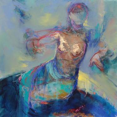 Print of Abstract Women Paintings by Magdalena Morey