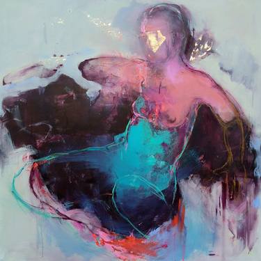 Print of Abstract Women Paintings by Magdalena Morey