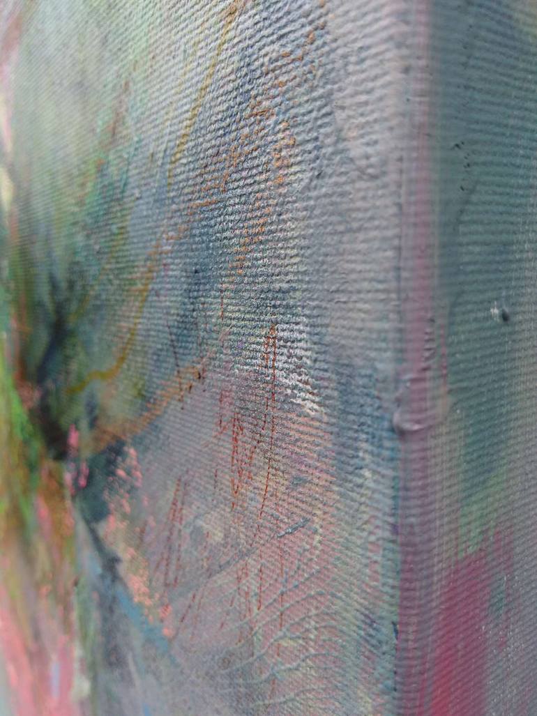 Original Abstract Expressionism Abstract Painting by Magdalena Morey
