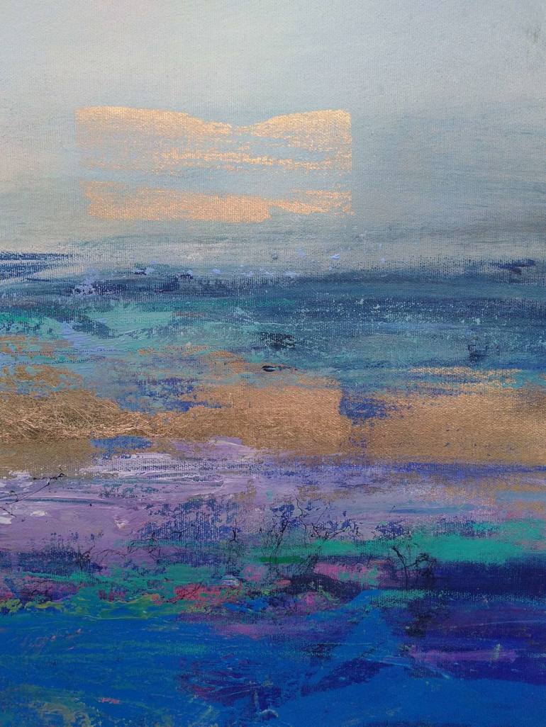 Original Abstract Landscape Painting by Magdalena Morey