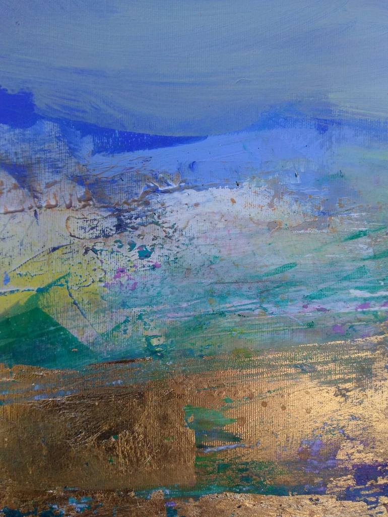 Original Abstract Landscape Painting by Magdalena Morey