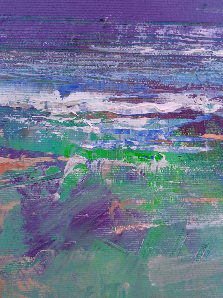 Original Abstract Landscape Painting by Magdalena Morey