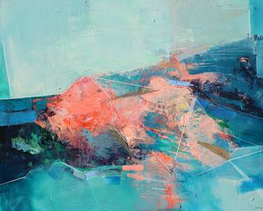 Print of Abstract Water Paintings by Magdalena Morey