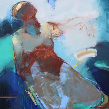 Print of Abstract Women Paintings by Magdalena Morey