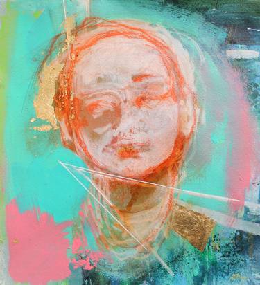 Print of Abstract Portrait Paintings by Magdalena Morey