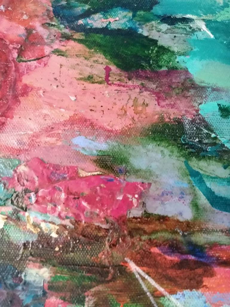 Original Abstract Nature Painting by Magdalena Morey