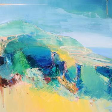 Print of Abstract Landscape Paintings by Magdalena Morey