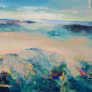 Print of Beach Paintings by Magdalena Morey