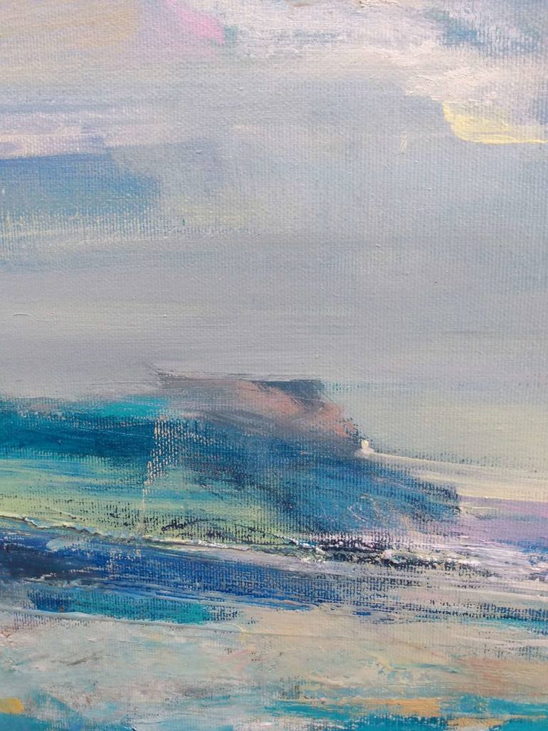 Original Abstract Landscape Painting by Magdalena Morey