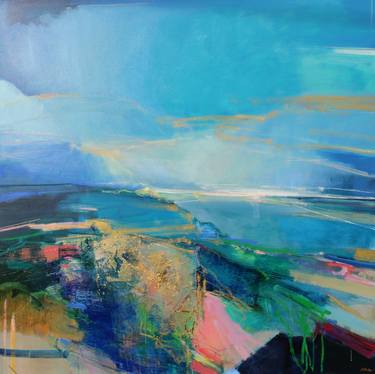 Print of Abstract Landscape Paintings by Magdalena Morey