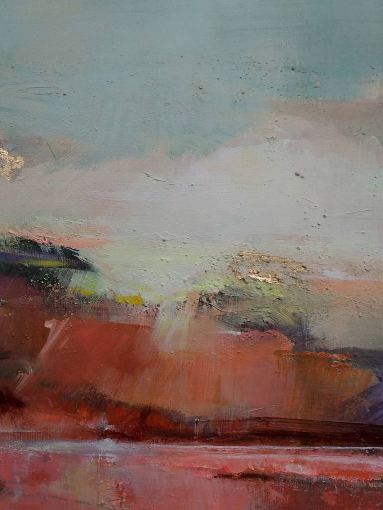 Original Abstract Landscape Painting by Magdalena Morey