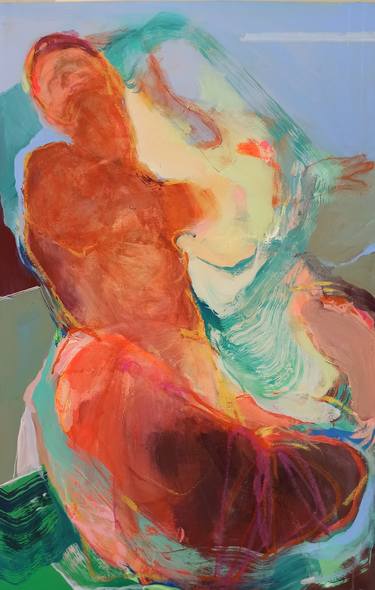 Print of Abstract Women Paintings by Magdalena Morey