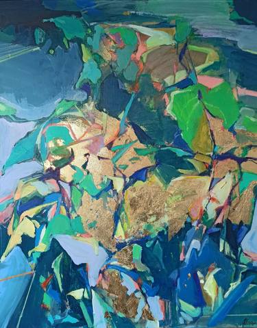 Print of Abstract Botanic Paintings by Magdalena Morey