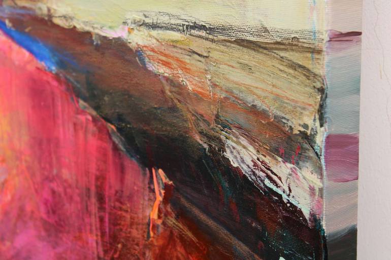 Original Abstract Seascape Painting by Magdalena Morey