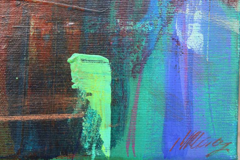 Original Abstract Seascape Painting by Magdalena Morey