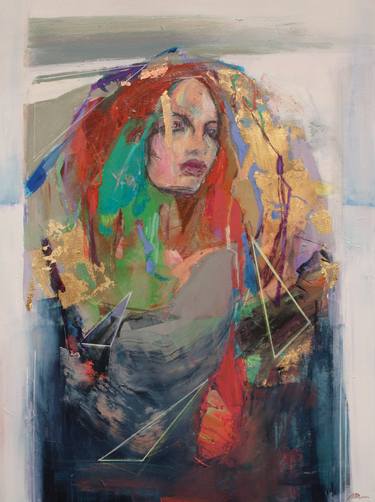 Print of Abstract Portrait Paintings by Magdalena Morey