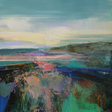 Print of Abstract Landscape Paintings by Magdalena Morey