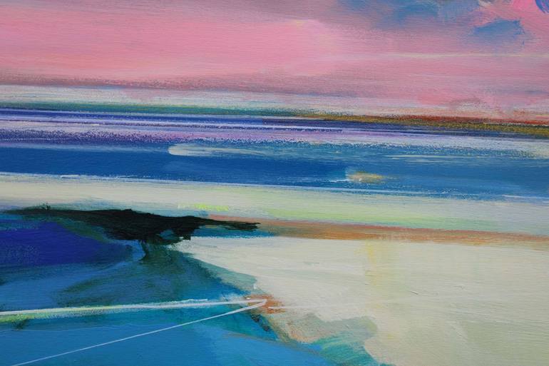 Original Abstract Landscape Painting by Magdalena Morey