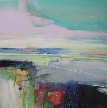 Print of Abstract Landscape Paintings by Magdalena Morey