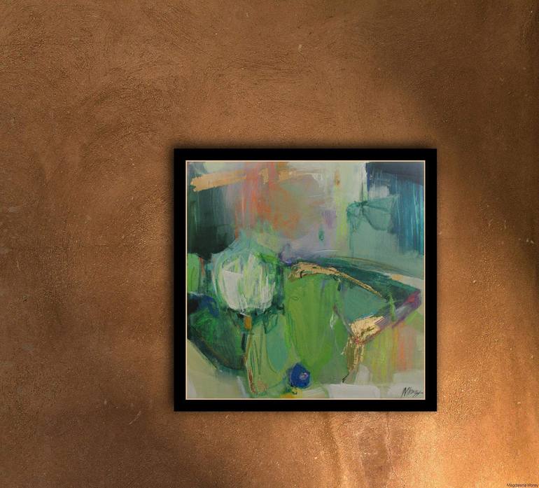 Original Abstract Nature Painting by Magdalena Morey