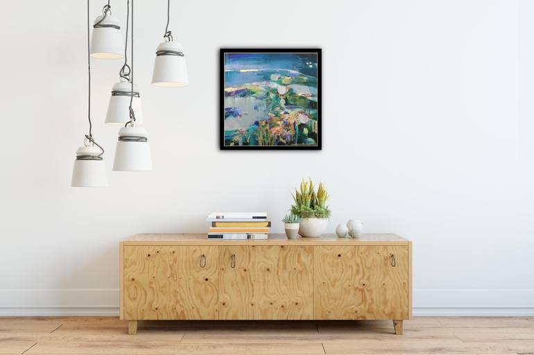 Original Abstract Nature Painting by Magdalena Morey