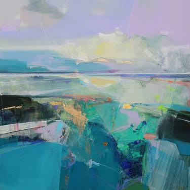 Print of Abstract Landscape Paintings by Magdalena Morey