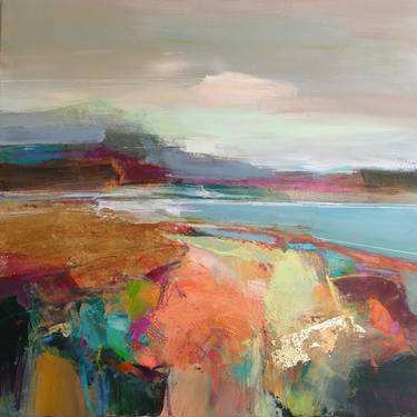 Original Abstract Landscape Paintings by Magdalena Morey